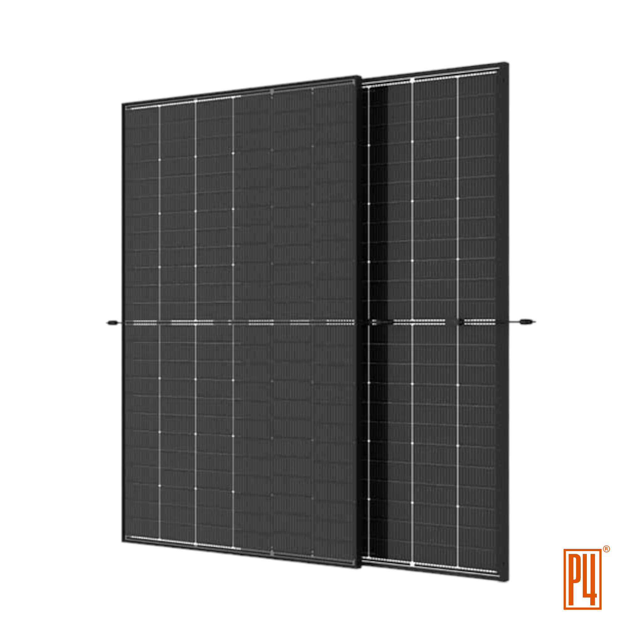 Trina Vertex S+ Mono 430 Wp - Bifacial Transparent (Black Frame) (MC4) - Solarmodul kaufen in günzburg ulm augsburg krumbach münchen stuttgart heidenheim