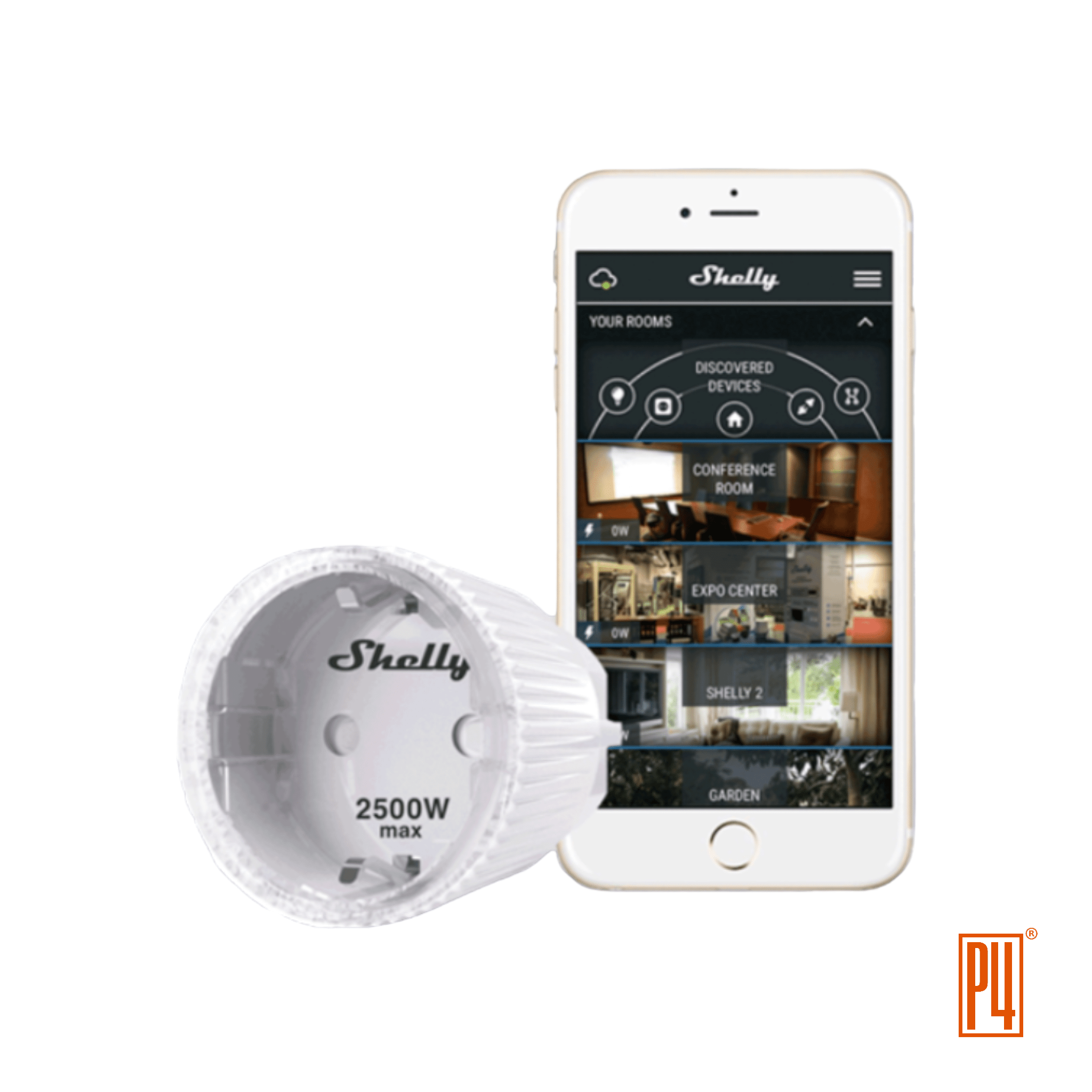 Shelly Plug S Smartsteckdose WLAN Steckdosenadapter